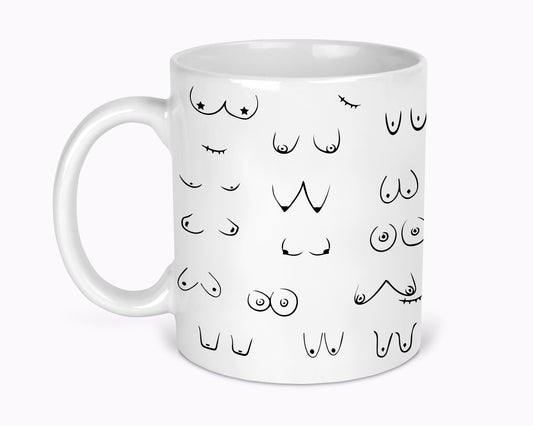 Boob Print 11oz Mug